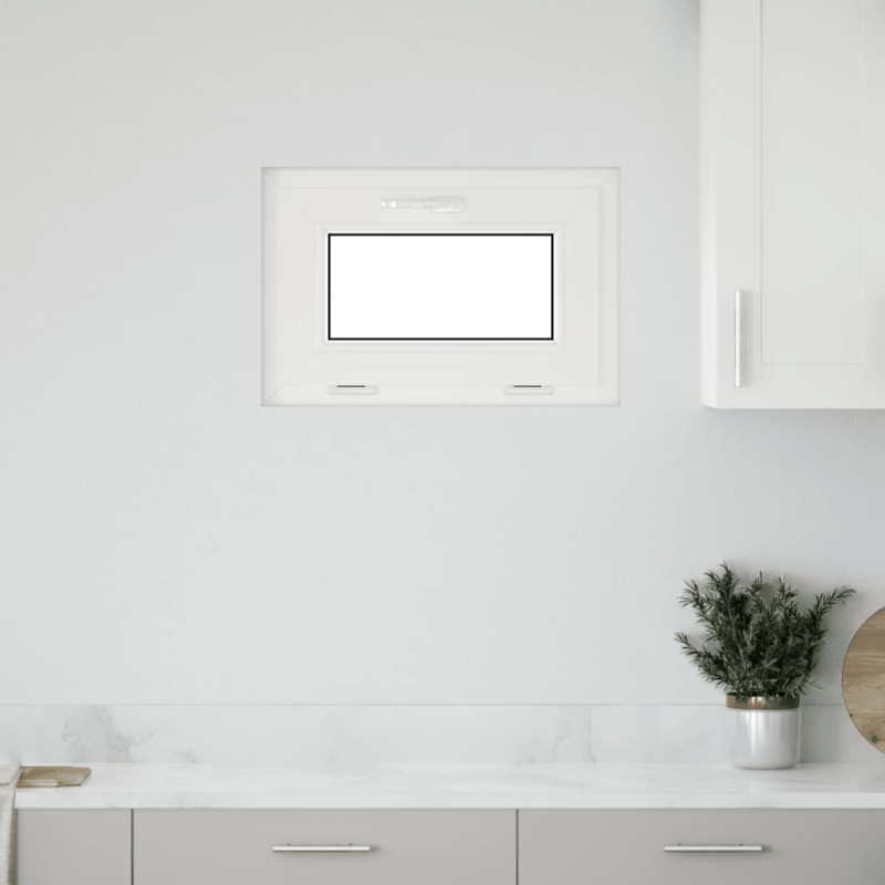 Kellerfenster RISOR 60x40 cm Kipp 2-fach Verglasung Weiß