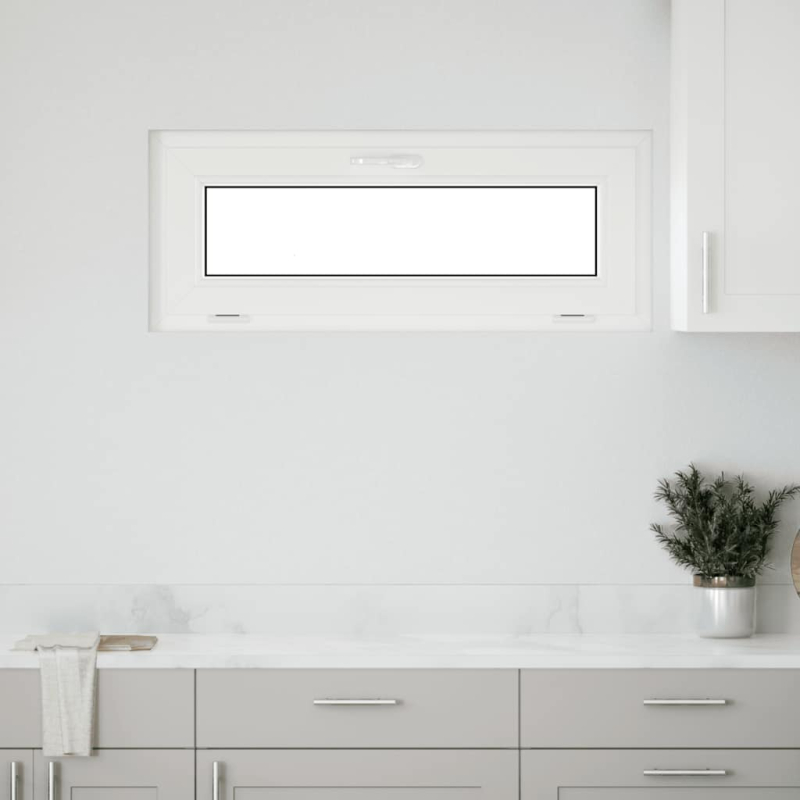 Kellerfenster RISOR 110x40 cm Kipp 2-fach Verglasung Weiß