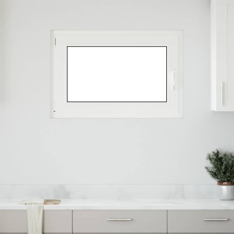Kellerfenster RISOR 90x60 cm Dreh Kipp DIN Links Weiß
