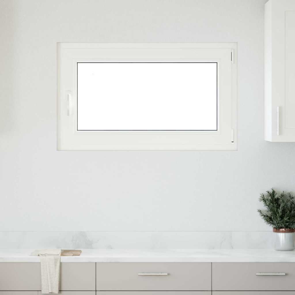 Kellerfenster RISOR 100x50 cm Drehkipp DIN Rechts Weiß