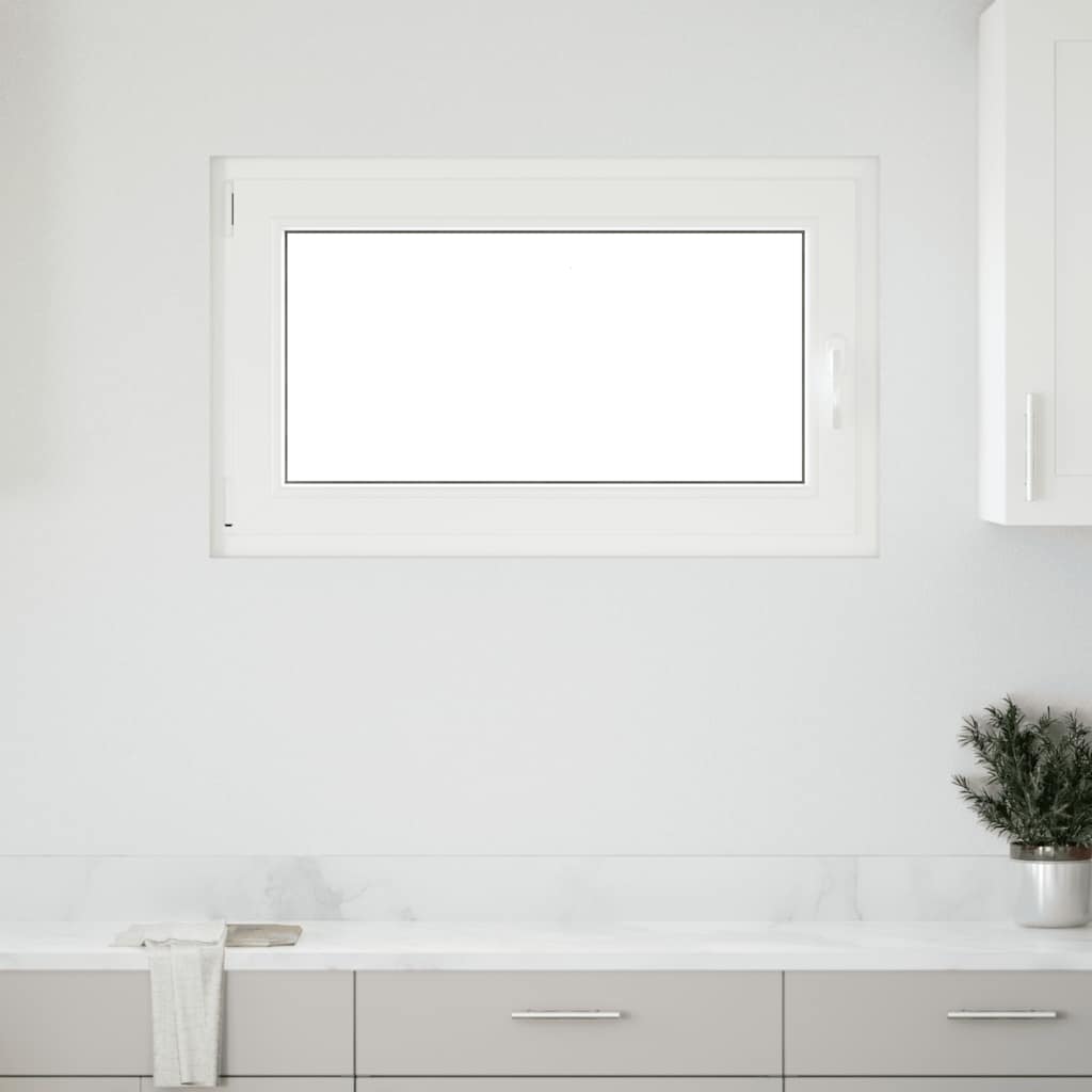 Kellerfenster RISOR 100x50 cm Drehkipp DIN Links Weiß