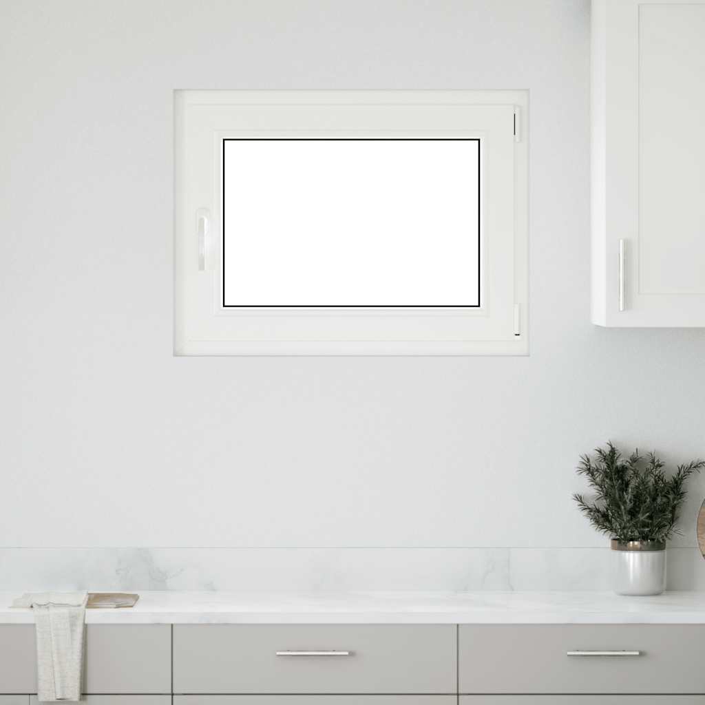 Kellerfenster RISOR 80x50 cm Drehkipp DIN Rechts Anthrazit