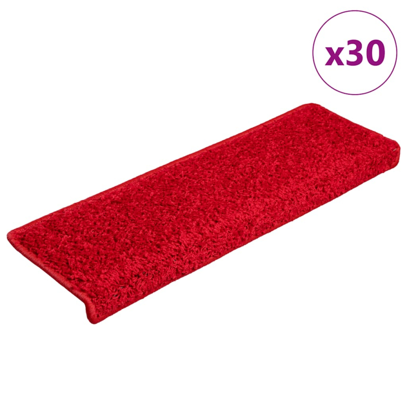 Stufenmatten 30 Stk. 65x21x4 cm Rot