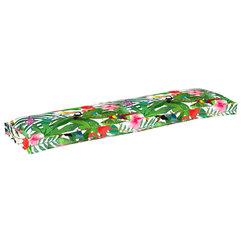 Außenkissen Tropischer Dschungel Polyester 150 x 40 x 8 cm