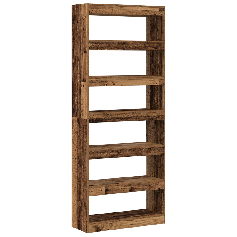 Altholz Bücherregal Altholz Holzwerkstoff 80 x 30 x 198 cm