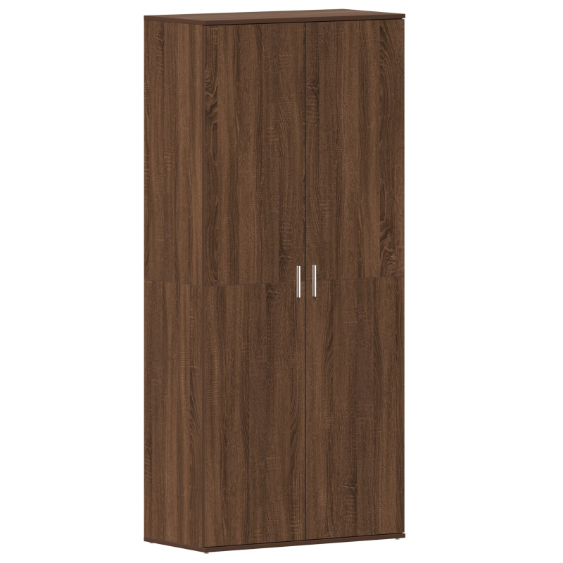 Schuhschrank Braune Eiche 80x39x180 cm Holzwerkstoff