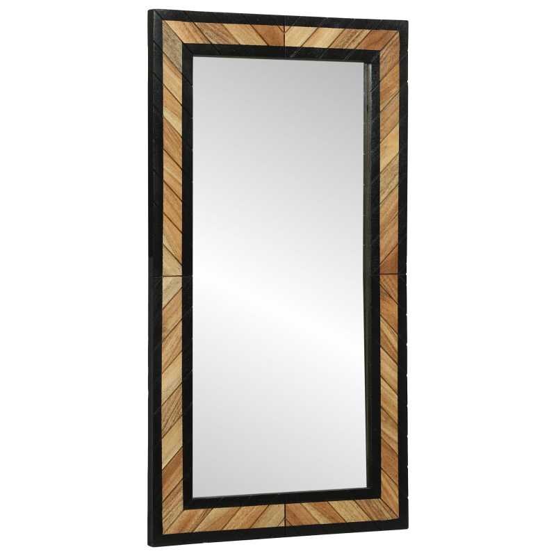 Spiegel 90x2x50 cm Massivholz Akazie