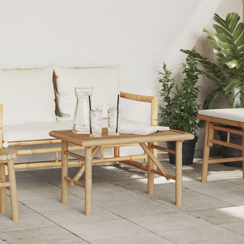 Couchtisch 70x40x36 cm Bambus