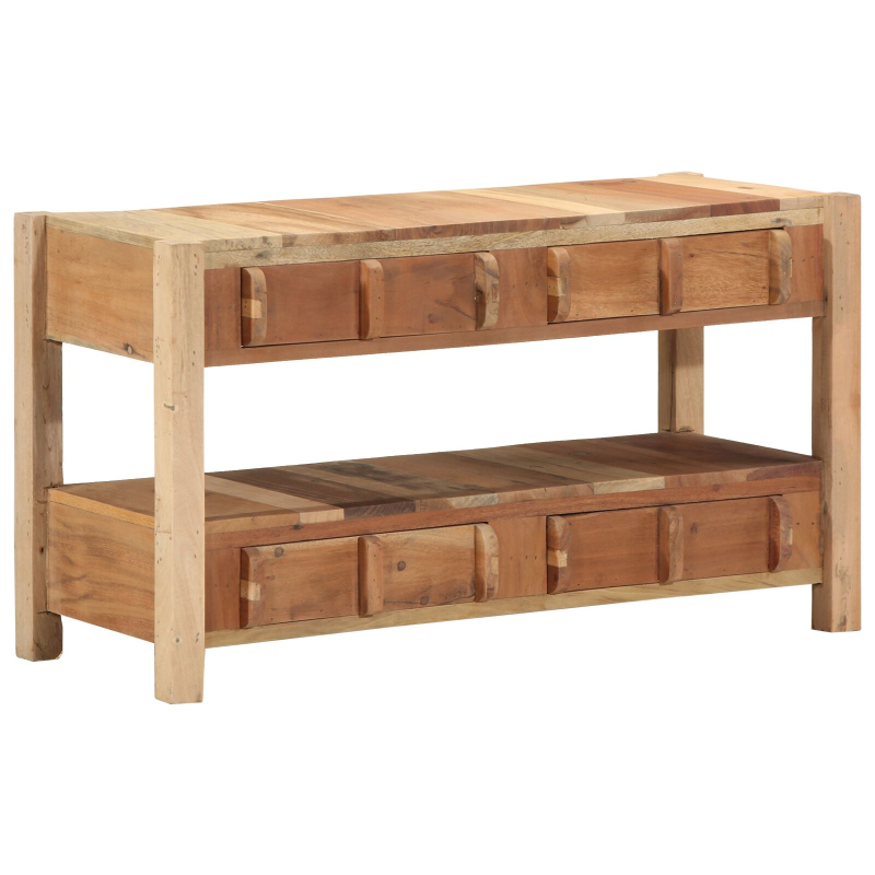 TV-Schrank 83x33x46 cm Massivholz Altholz