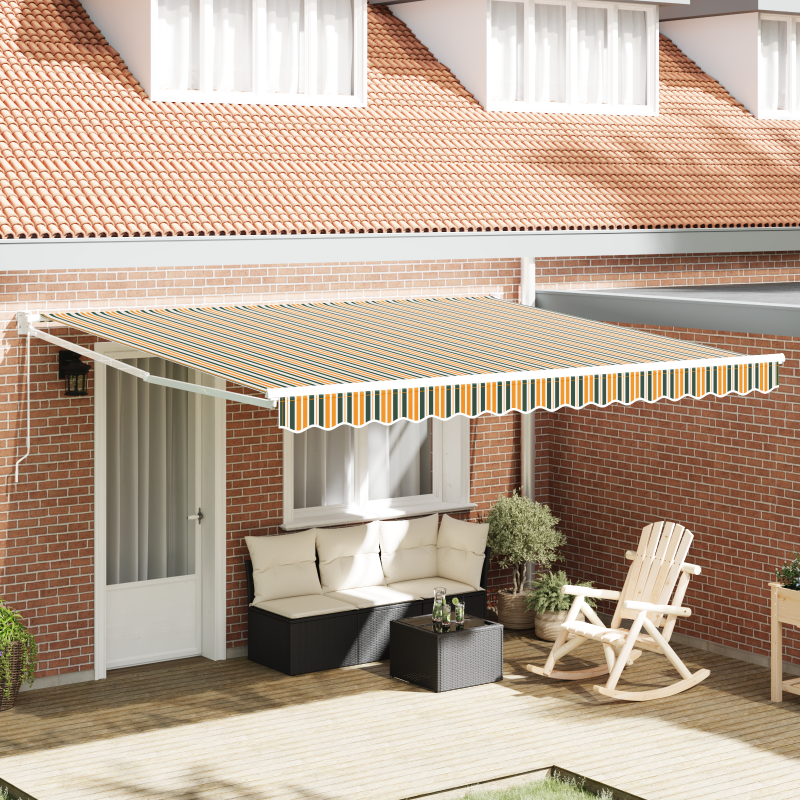 10-teilige Garten Sofa Set mit Kissen Beige Poly Rattan