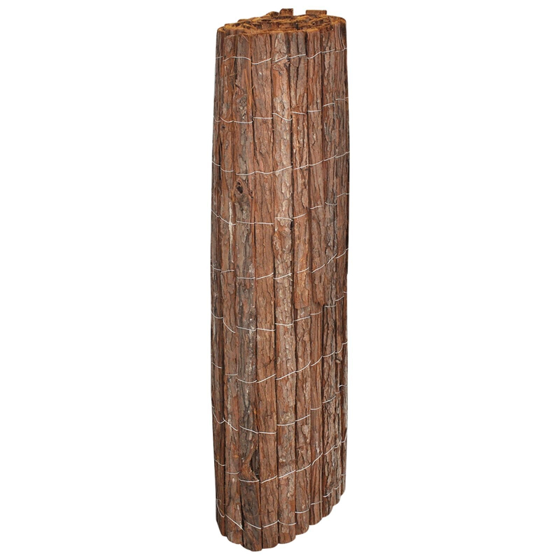 Gartenzaun 100x600 cm Rinde