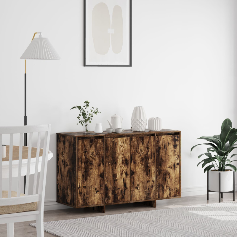 Geräuchertes Eichen-Sideboard Geräuchertes Eichenholz Holzwerkstoff