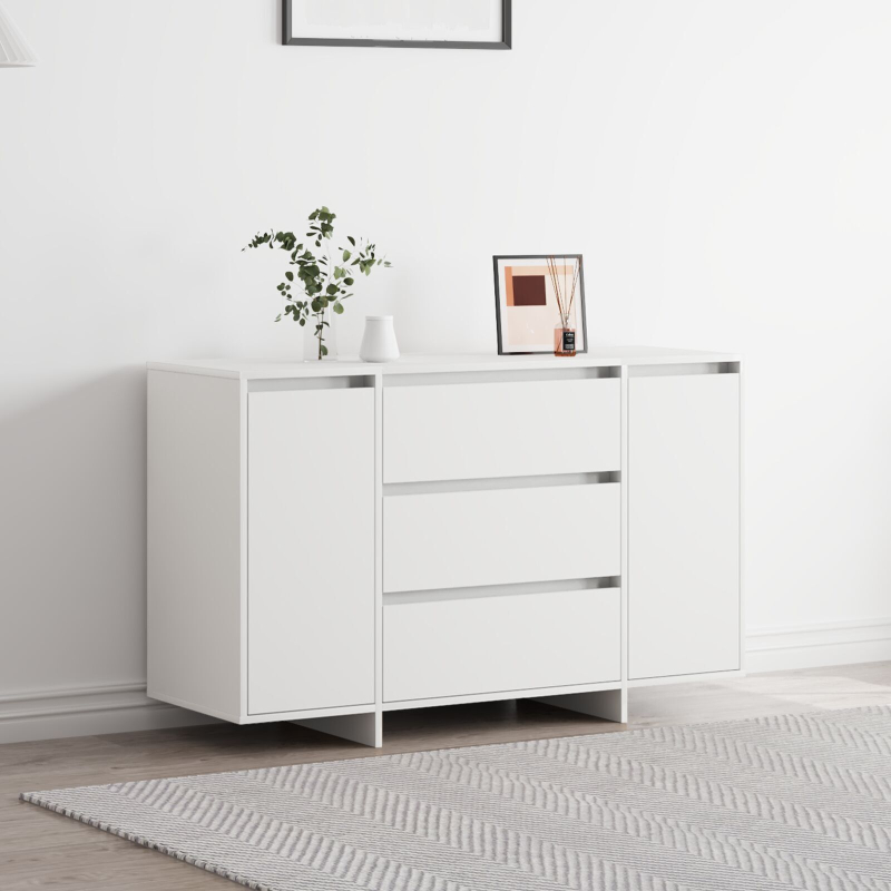 Sideboard Weiß 120x41x75 cm Holzwerkstoff