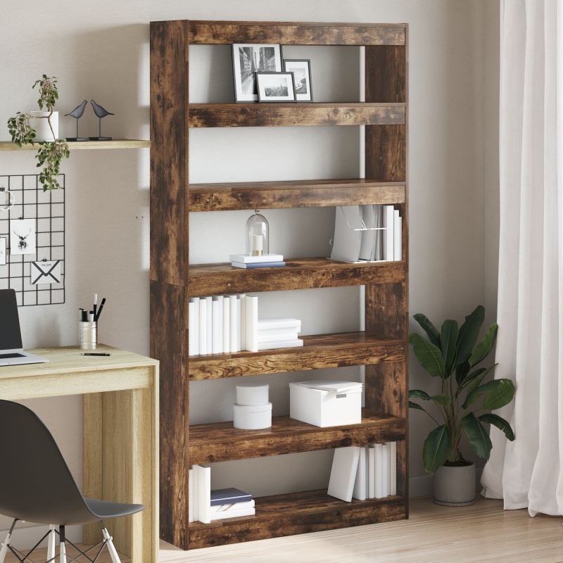 Braunes Bücherregal Braun Holzwerkstoff 100 x 30 x 198 cm