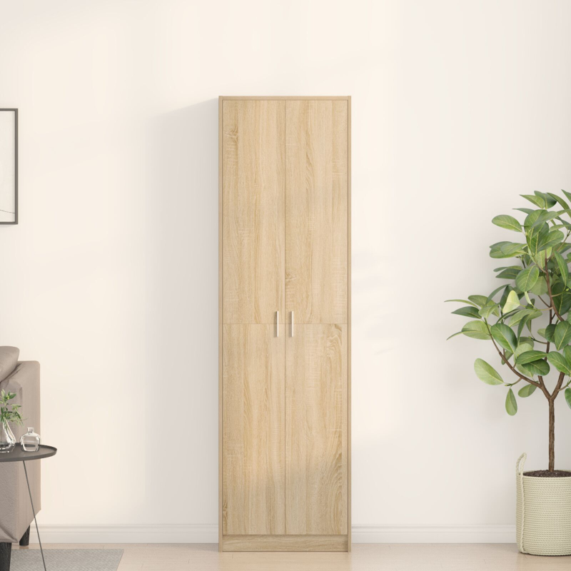 Kleiderschrank Sonoma Eiche 55x25x189 cm Möbelholz
