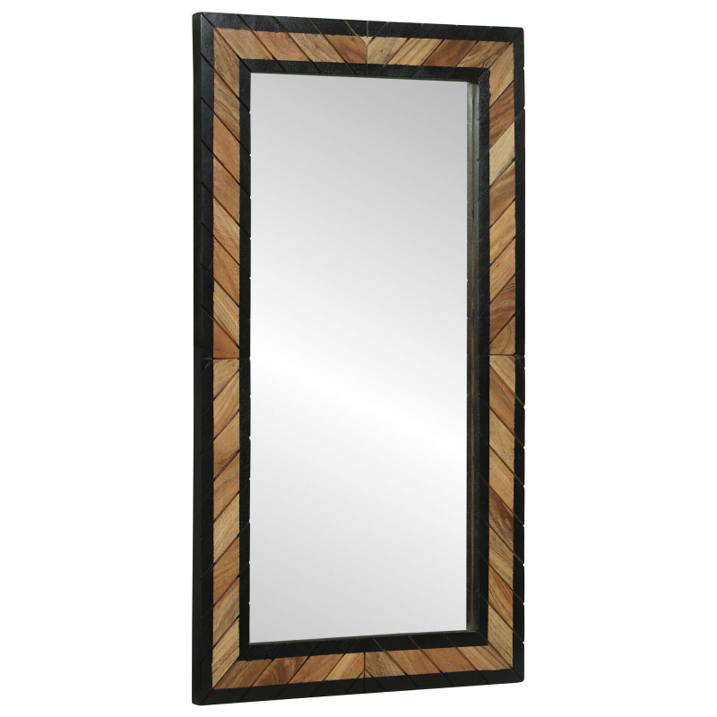 Spiegel 90x2x50 cm Massivholz Akazie