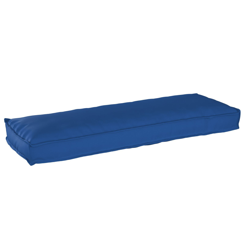 Palettenkissen für Bänke 2 Stk Königsblau 120x40x8 cm Oxford-Stoff