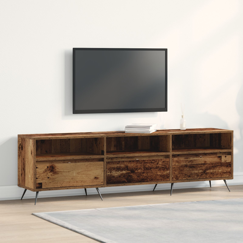 TV Schrank Altholz 150x30x44,5 cm Mehrschichtholz
