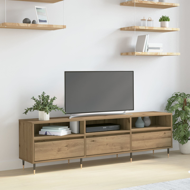 TV-Schrank Artisan Eiche 150x30x44.5 cm Konstruktionsholz