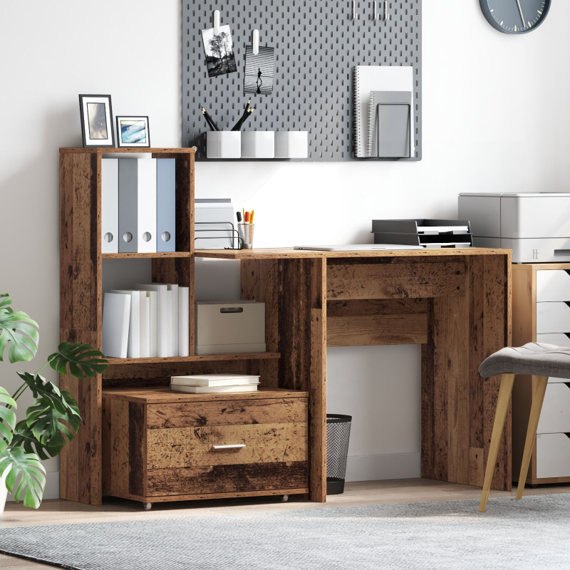 Schubladenschrank Altes Holz Spanplatte Mittel Schubladenschrank