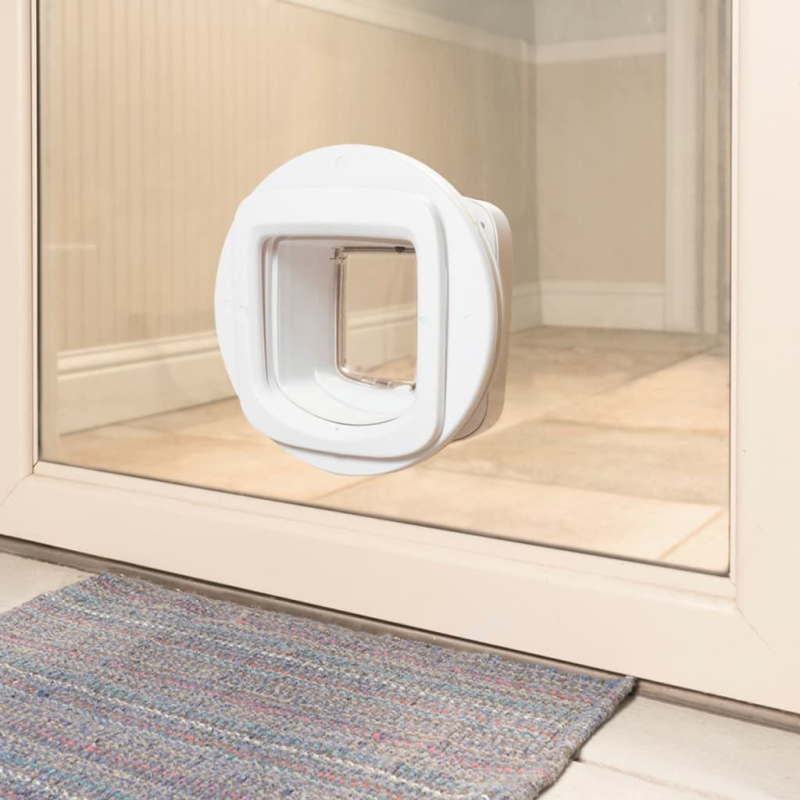 PetSafe Mikrochip-Katzenklappe Weiß PPA19-16145