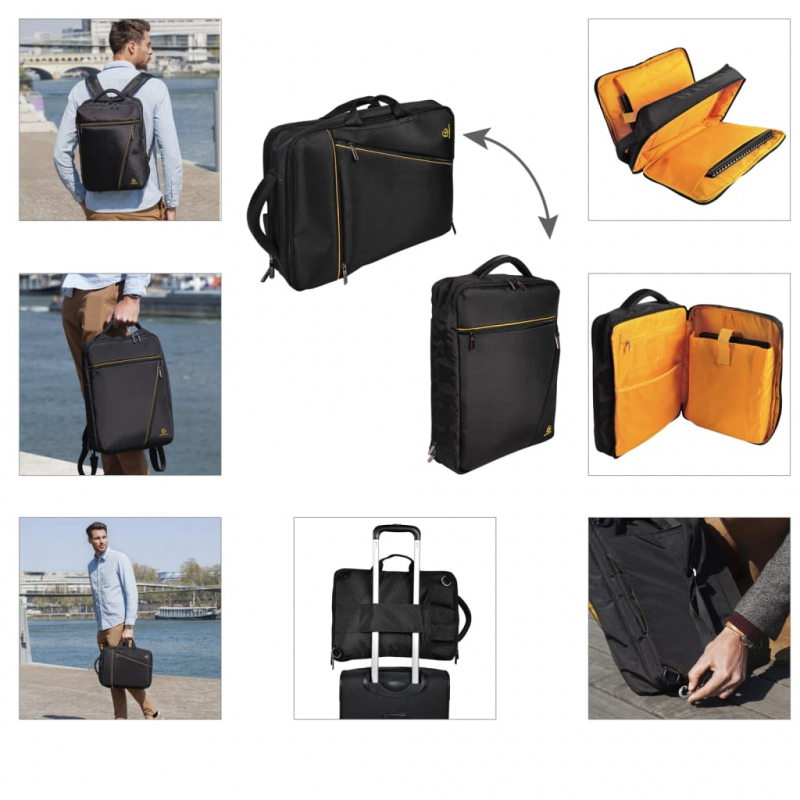 Exacompta Laptop-Tasche und Rucksack Dual Exactive