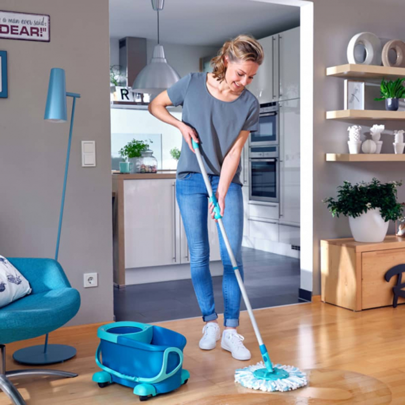 Leifheit Wischmopp-Set Clean Twist Ergo Mobile