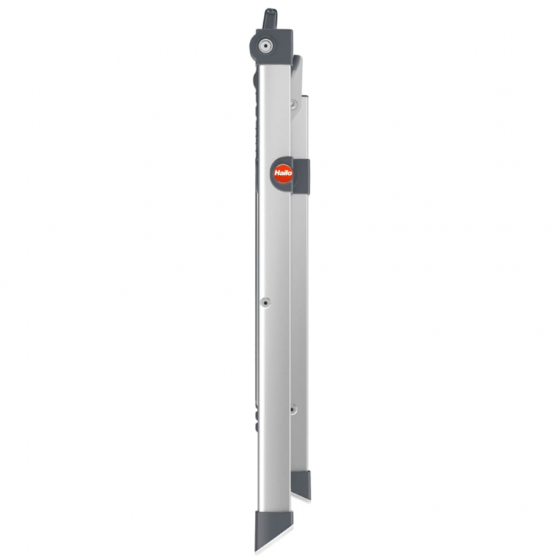Hailo Trittleiter mit 2 Stufen Mini Comfort 45 cm Aluminium 4310-100