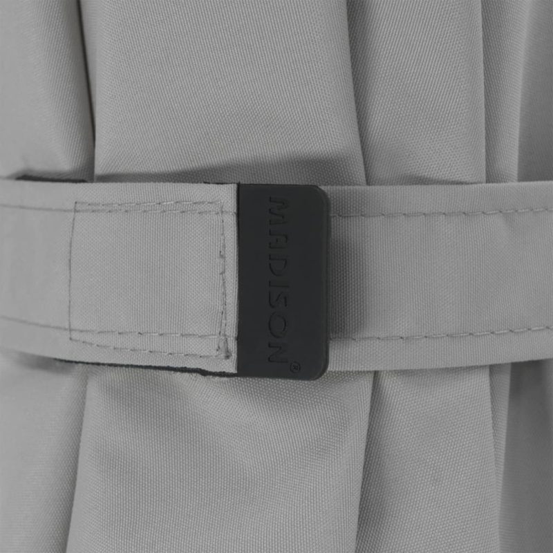 Madison Sonnenschirm Patmos Luxe Rechteckig 210x140 cm Grau