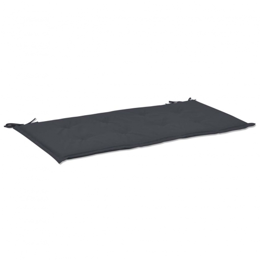 Gartenbank-Auflage Anthrazit 100x50x4 cm Oxford-Gewebe