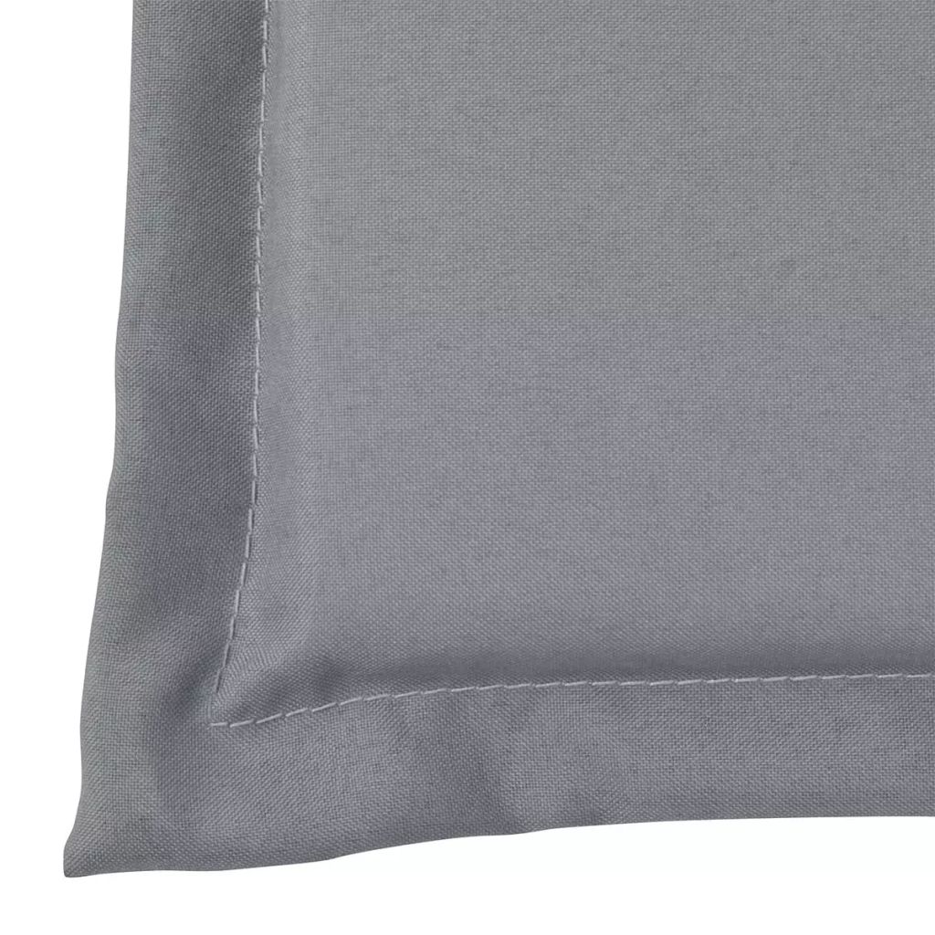 Gartenbank-Auflage Grau 150x50x4 cm Oxford-Gewebe