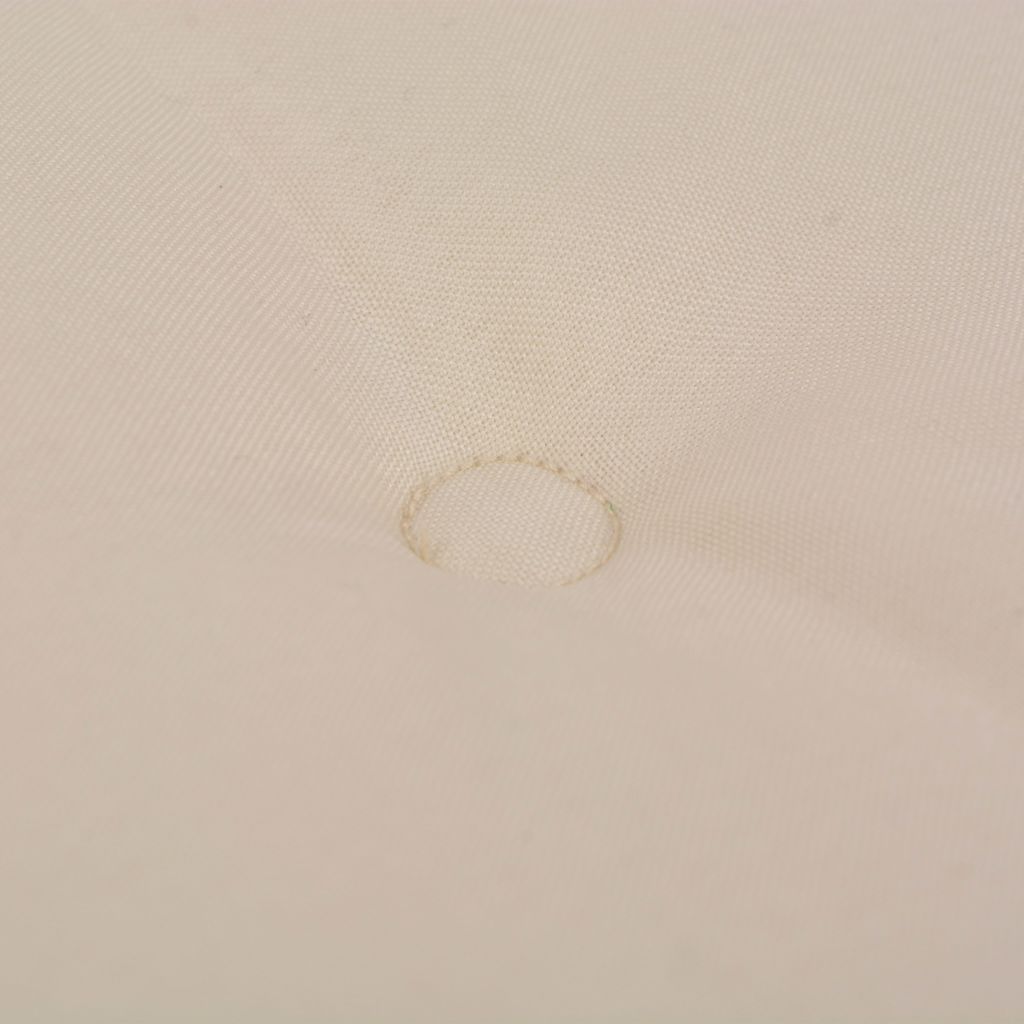 Gartenbank-Auflage Creme 100x50x4 cm Oxford-Gewebe