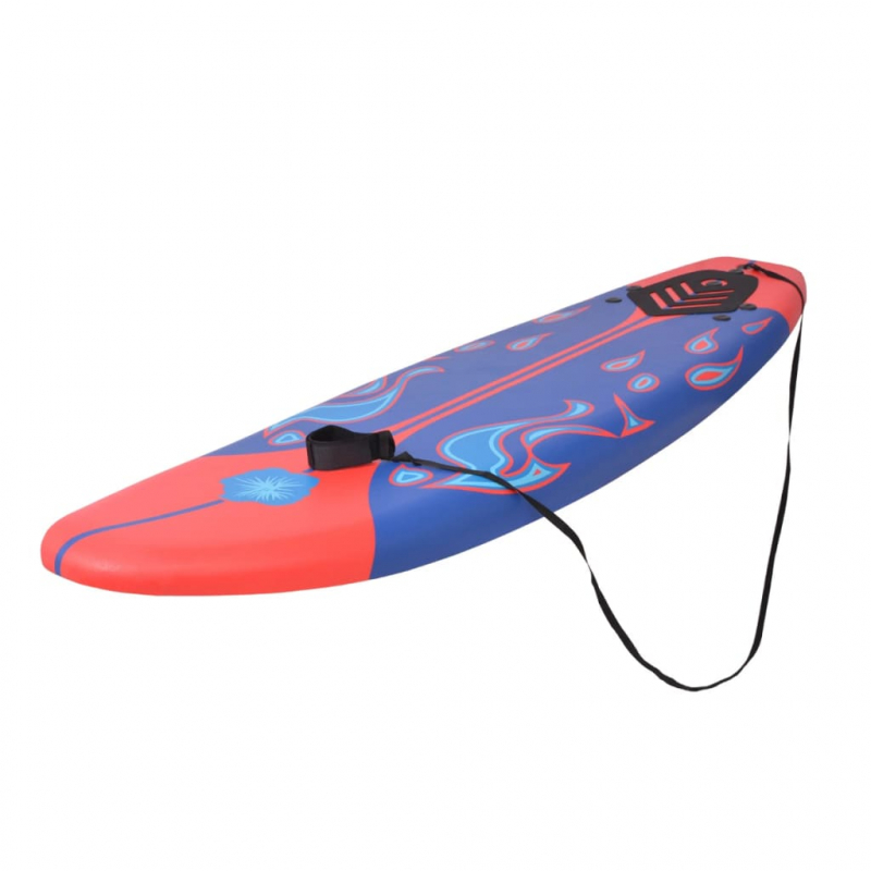 Surfboard Blau und Rot 170 cm