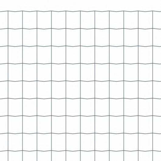 Eurozaun Stahl 10 x 0,8 m Grau