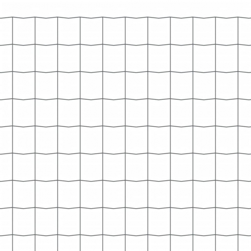 Eurozaun Stahl 10 x 1,5 m Grau