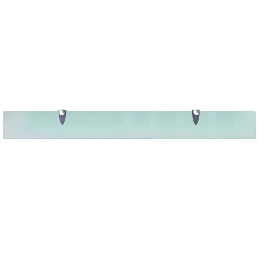 Schwebendes Regal Glas 90x10 cm 8 mm