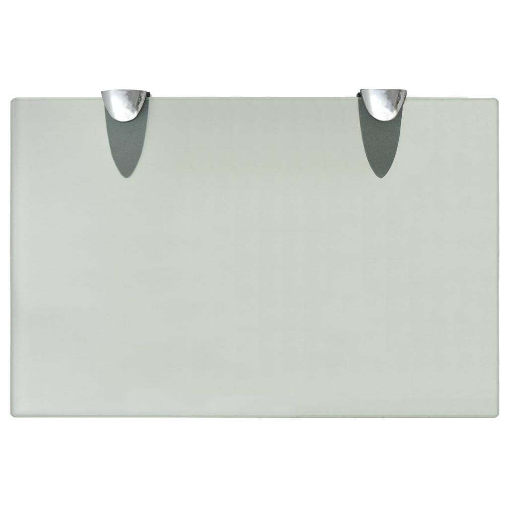 Schwebendes Regal Glas 30x20 cm 8 mm