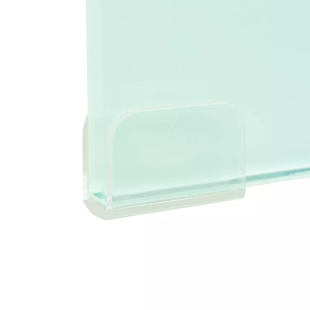 TV-Aufsatz/Monitorerhöhung Glas Grün 90x30x13 cm