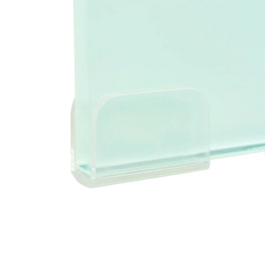TV-Aufsatz/Monitorerhöhung Glas Grün 100x30x13 cm