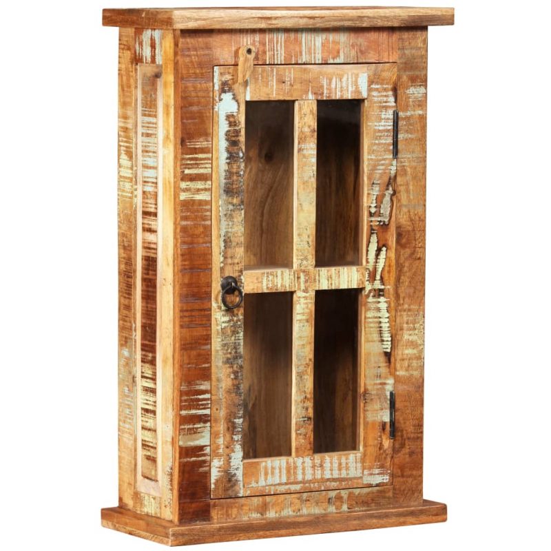 Wandschrank Altholz Massiv 44x21x72 cm
