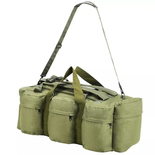 3-in-1 Seesack Armee-Stil 90 L Olivgrün