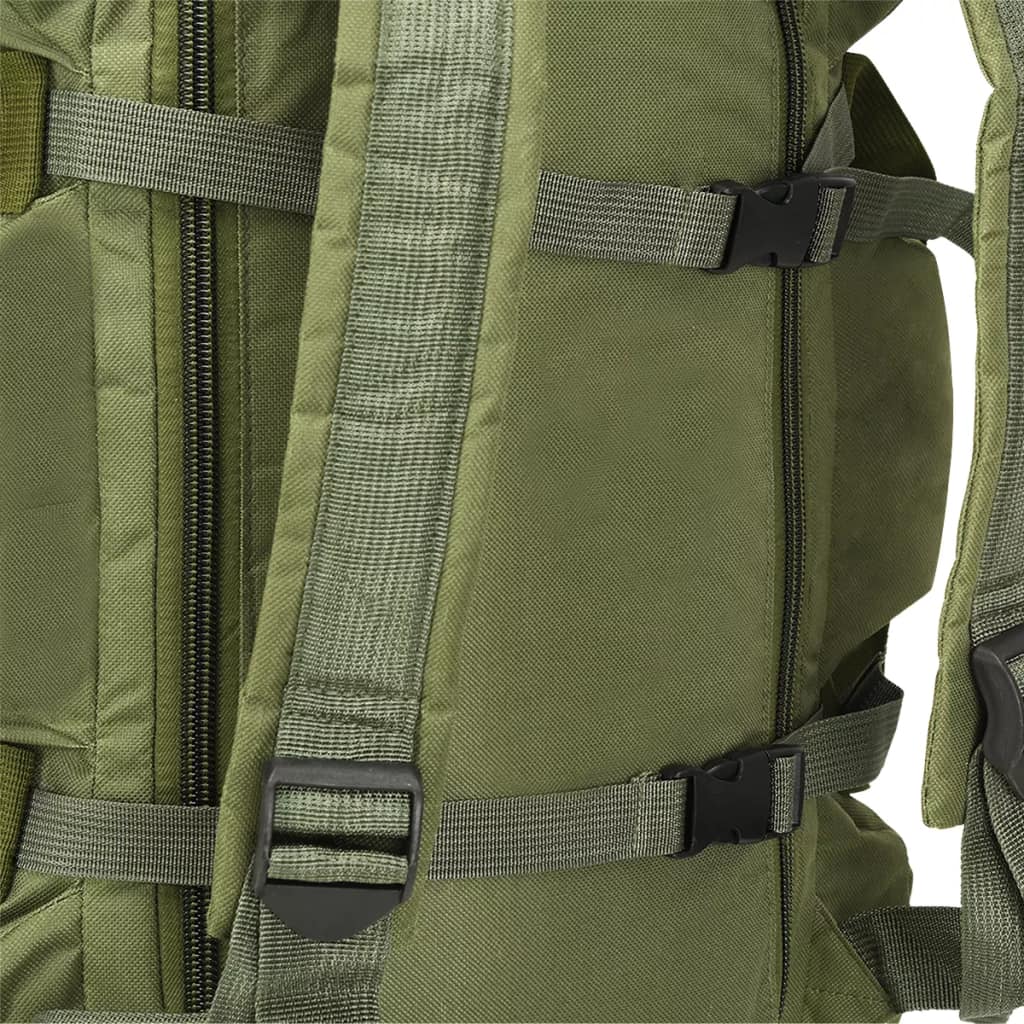 3-in-1 Seesack Armee-Stil 90 L Olivgrün