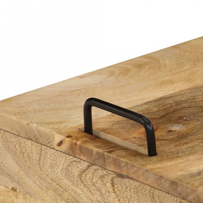 Nachttisch Massivholz Mango 40×34×47 cm