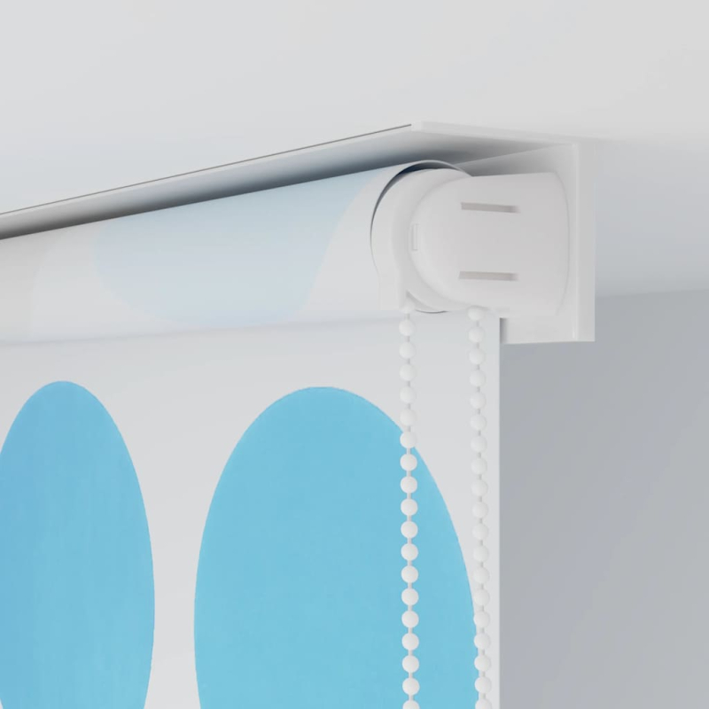 Duschrollo 80x240 cm Kreismuster