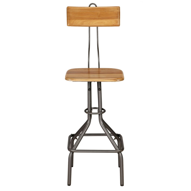 Bar-Set 3-tlg. Recyceltes Massivholz Teak