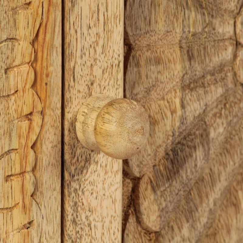 Nachttisch Massivholz Mango 40x30x50 cm