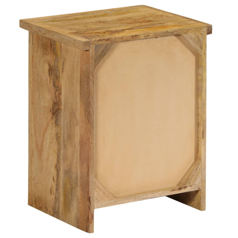 Nachttisch Massivholz Mango 40x30x50 cm
