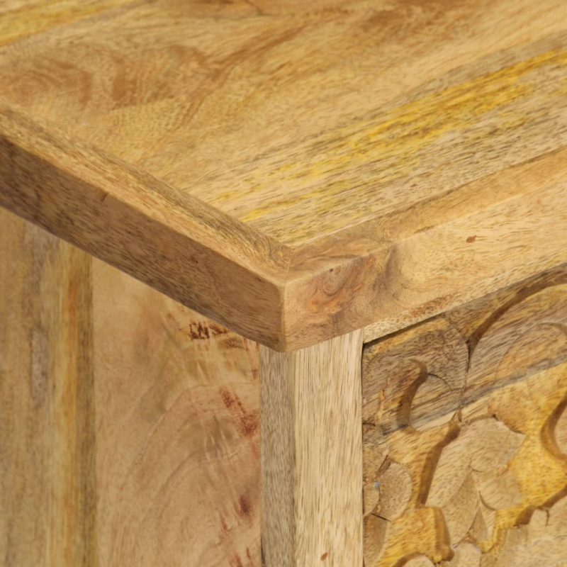 Nachttisch Massivholz Mango 40x30x50 cm