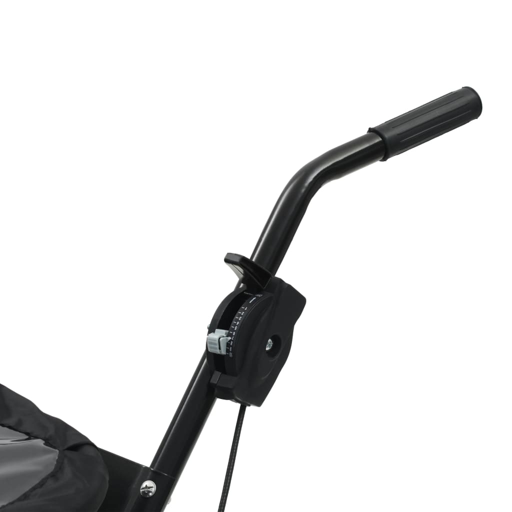 Handstreuwagen Salzstreuer PVC und Stahl 106x73x76 cm 45 L