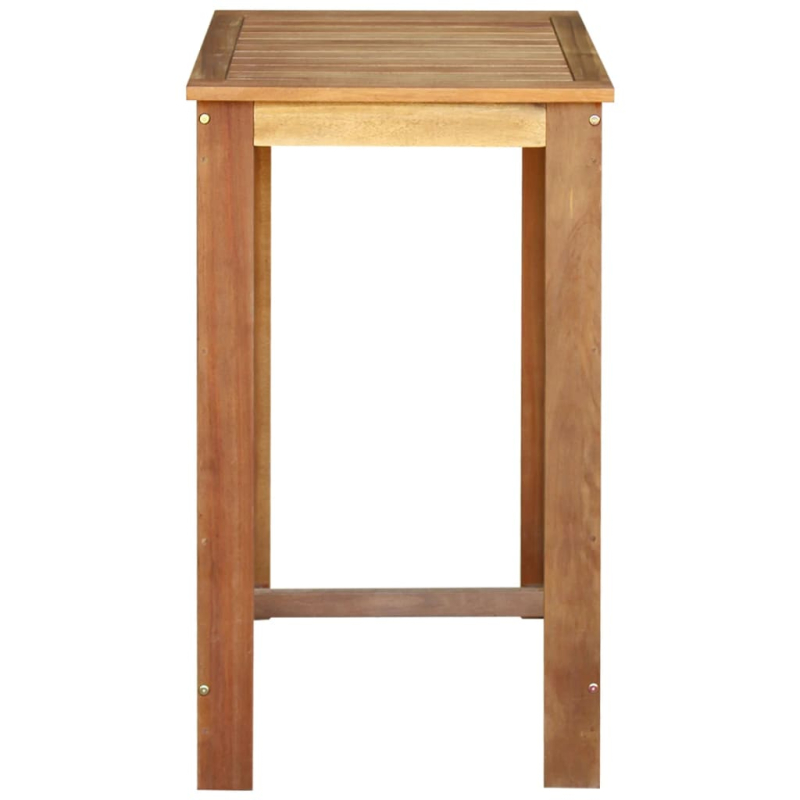 Bartisch Massivholz Akazie 60x60x105 cm